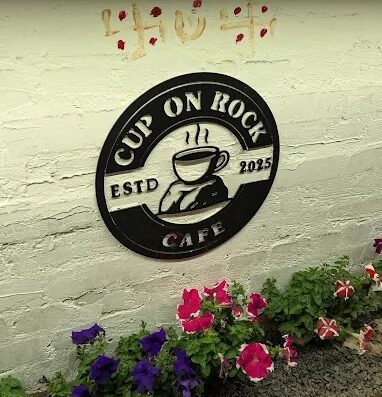 CUP ON ROCK