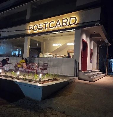 Cafe Postcard